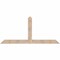 Ekena Millwork Portland Smooth Timber Gable Bracket, Douglas Fir, 84"W x 38"H x 3 1/2"D x 5 1/2"F, 11/12 Pitch GBW084X38X0406POR00SDF - alternate 1